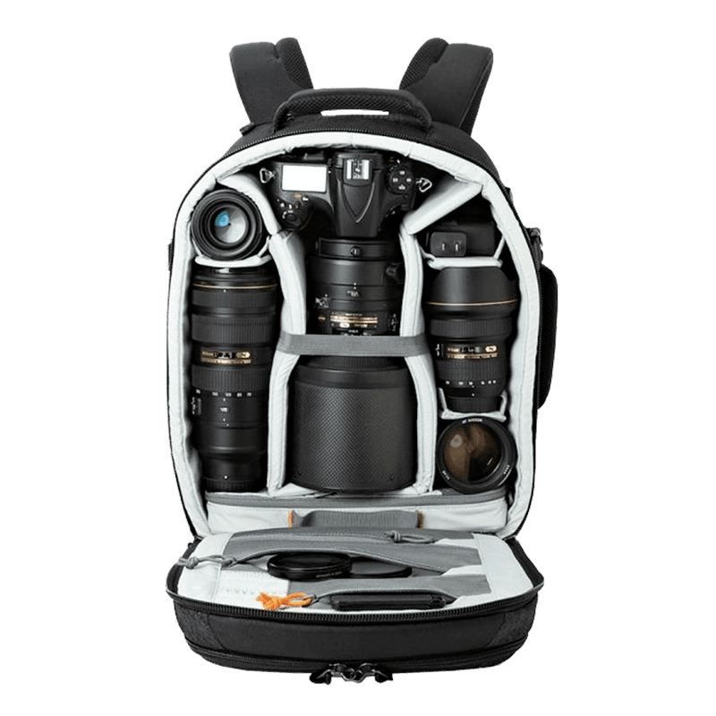 Lowepro pro runner bp 350 aw II otvoreny2