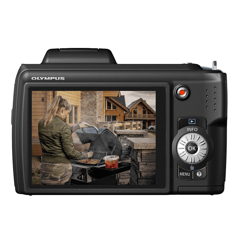 Olympus sp 620 displej