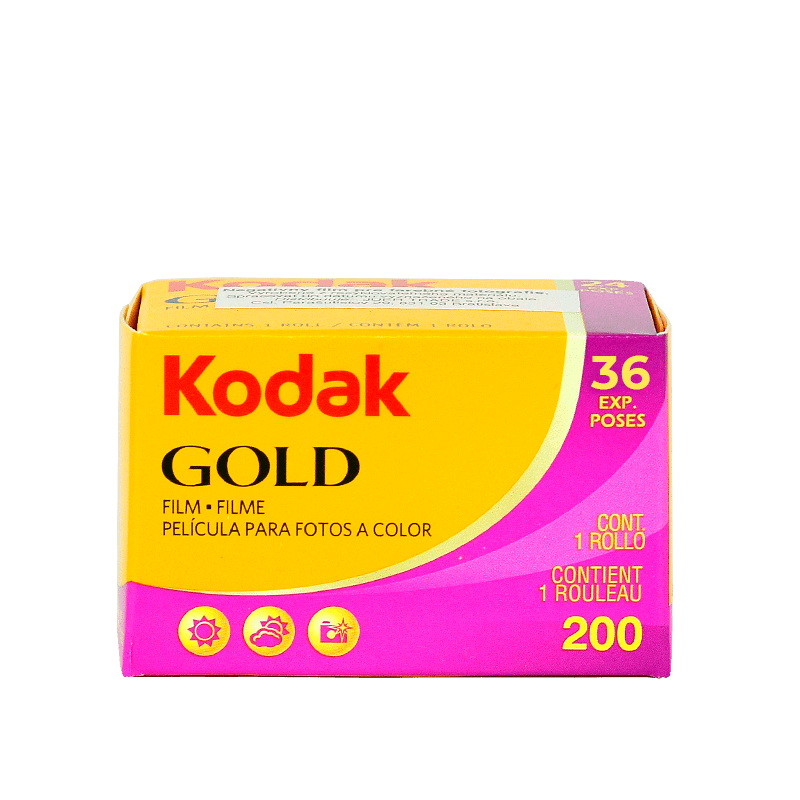 Farebny film kodak gold 200 36