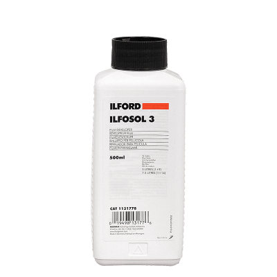 Ilford ilfosol 3 500 ml, Negativentwickler