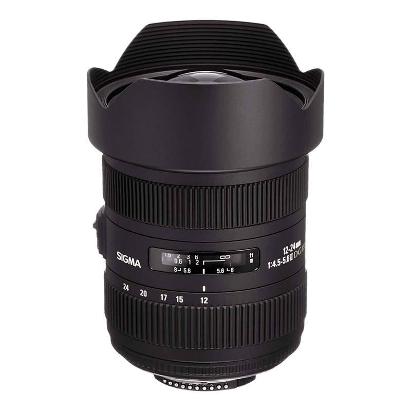 Sigma 12 24mm f4,5 5,6 dg II objektiv pre Nikon