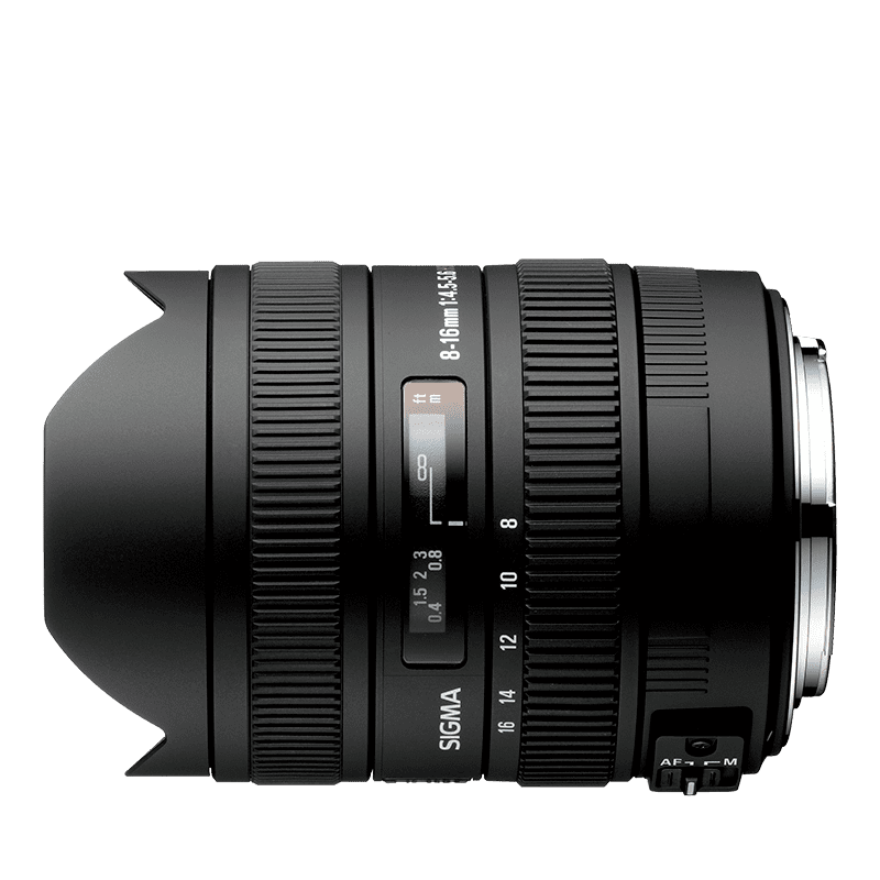 Sigma 8 16mm f4.5 5.6 dc hsm