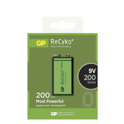 GP recyko+ Akku 9V
