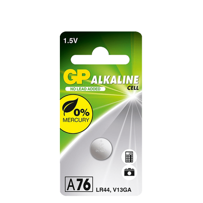 Batterie GP A76 (LR44, V13GA)