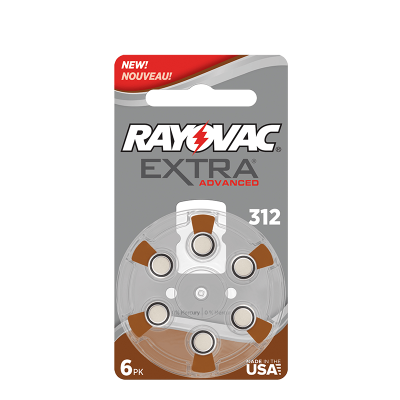 Rayovac Extra 312 Batterie