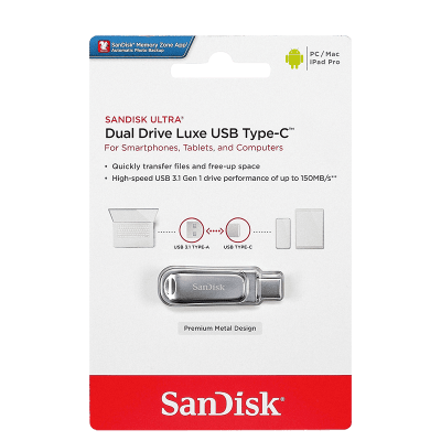 SanDisk Luxe USB-3.2-Stick (verschiedene Kapazitäten)