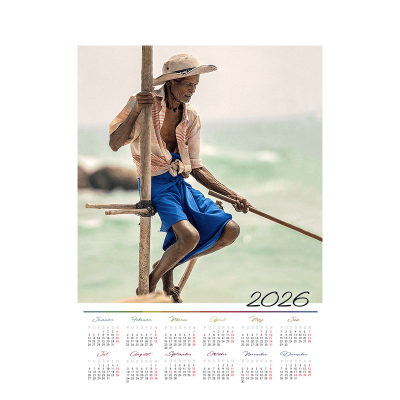 Einseitiger Kalender 2026 A3