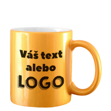 Metallische Tasse 330 ml (gold)