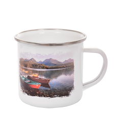 Emaille-Metalltasse 330 ml