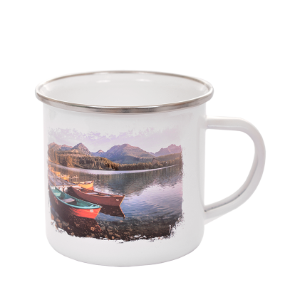 Emaille-Metalltasse 330 ml