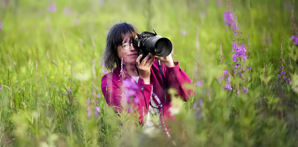 Porträt auf der Wiese Nikkor Z 135mm