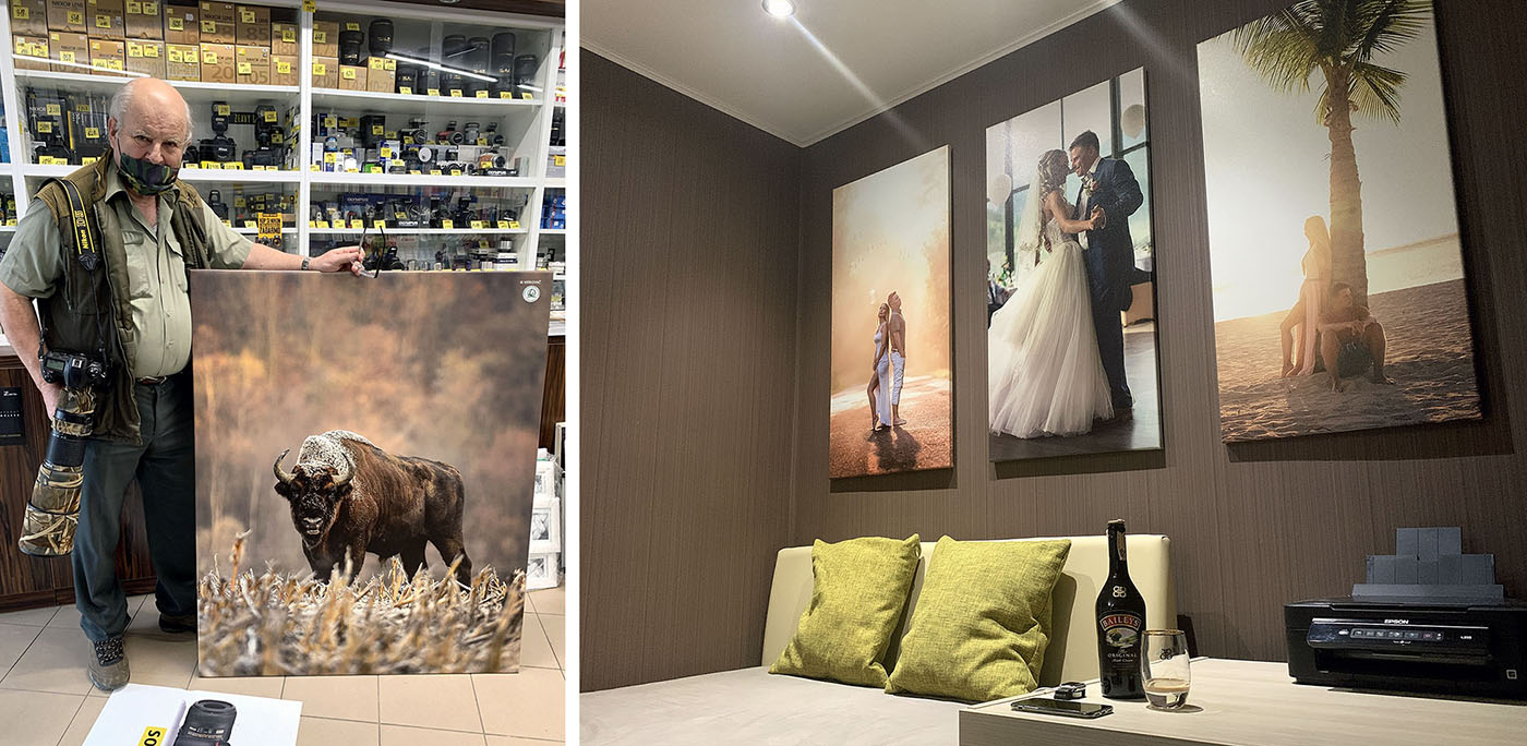 Fotos auf Leinwand